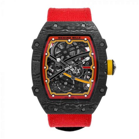 richard mille schwarz rot|Richard Mille uhrpreise.